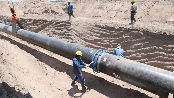 Argentina acelera las obras del gasoducto norte para reemplazar el gas de Boliviadfd