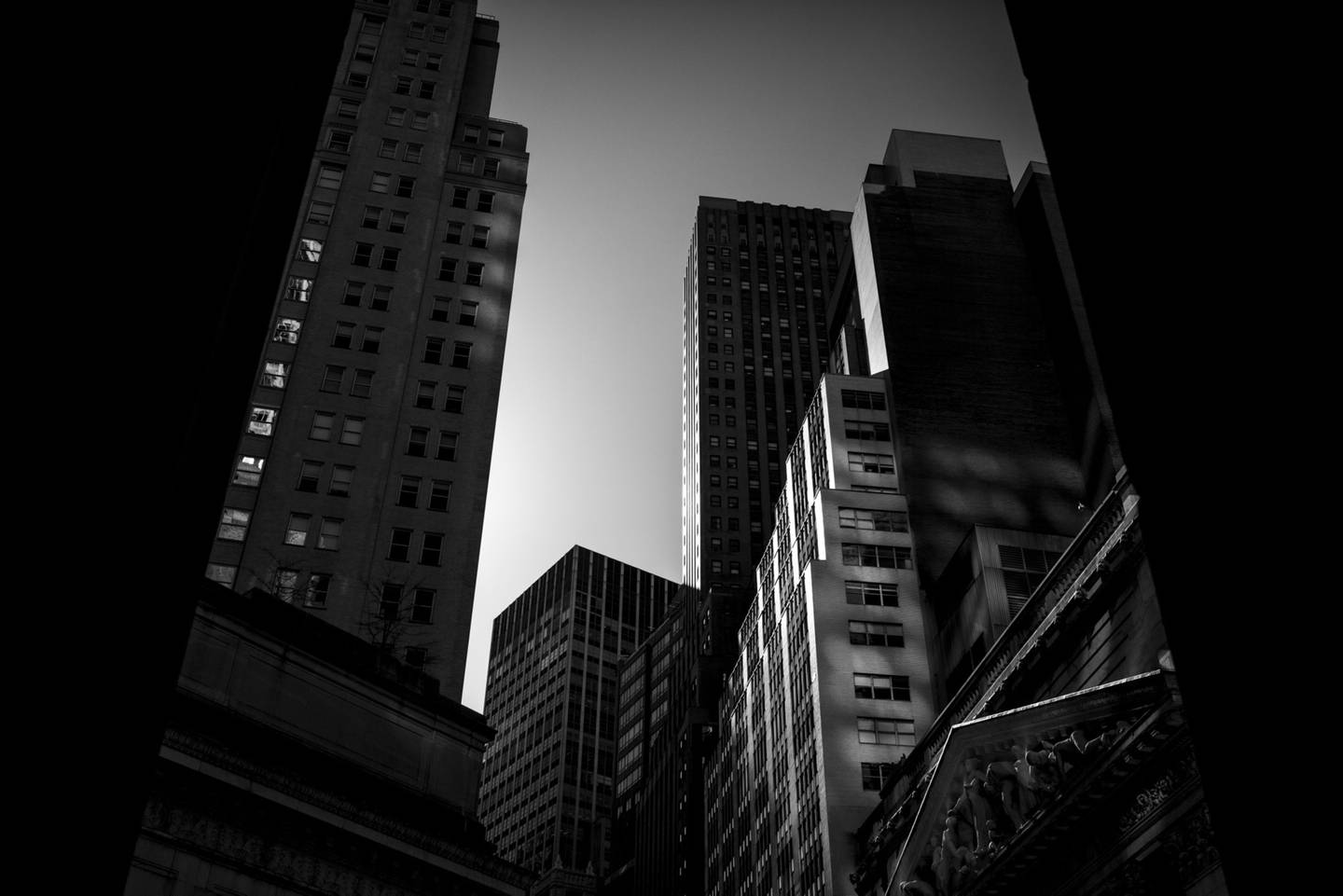 Edificios en Wall Street