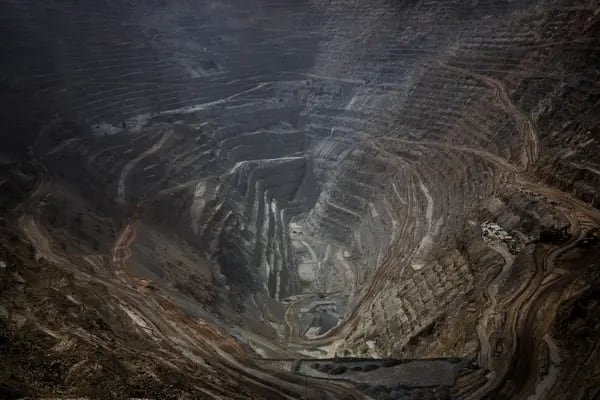 Una mina de cobre en Chile. Foto: Cristóbal Olivares/Bloomberg