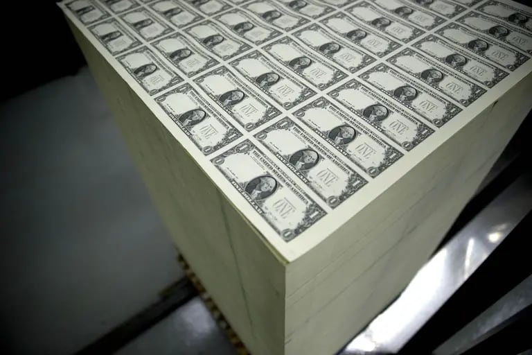 Dólares estadounidenses. Foto: Bloombergdfd