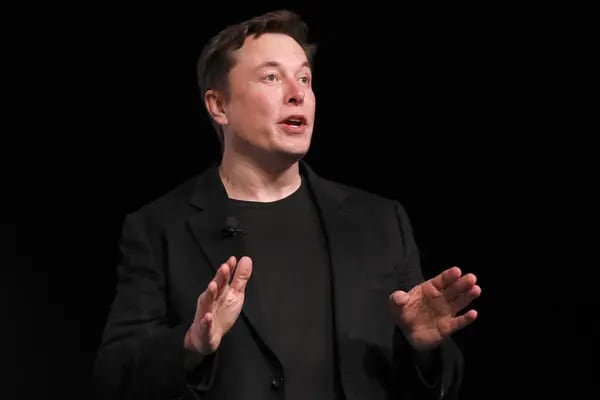 Elon Musk apresenta mais informações sobre o seu plano para os negócios em cima da transição energética (Patrick T. Fallon/Bloomberg)