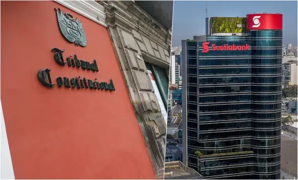 Tribunal de Perú dice que demanda de Scotiabank contra Sunat es improcedente.