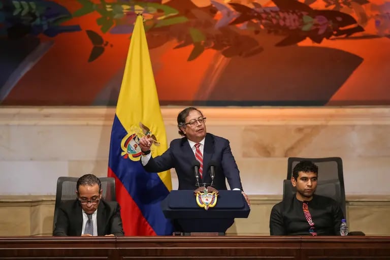 El presidente de Colombia, Gustavo Petro.dfd