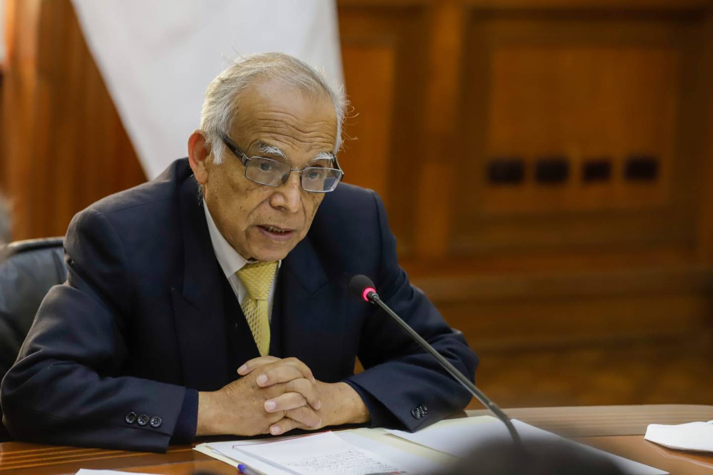 Presidente del Consejo de Ministros de Perú, Aníbal Torres.