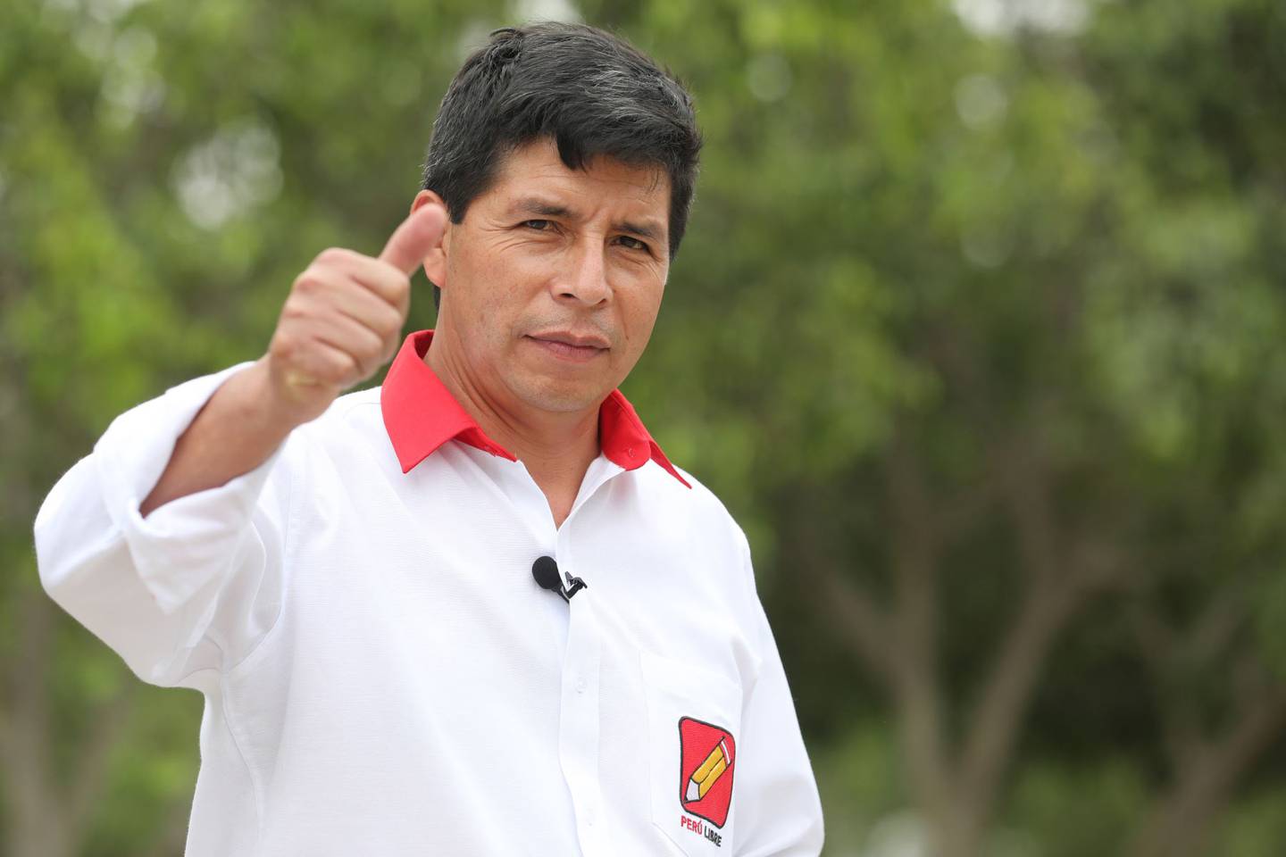 Pedro Castillo se unió en setiembre del 2020 al partido Perú Libre.