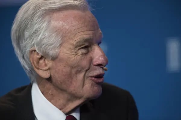 Jorge Paulo Lemann, co-founder of 3G Capital, speaks during the Milken Institute Global Conference in Beverly Hills, California, USA, April 2018.