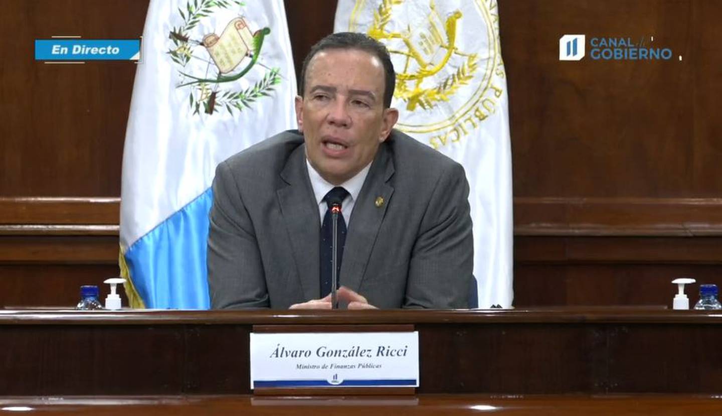 Ministro de Finanzas de Guatemala informó sobre la decisión de mantener la tasa de interés líder.dfd