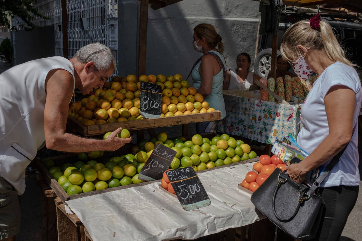 Imagen de un mercado en Brasil