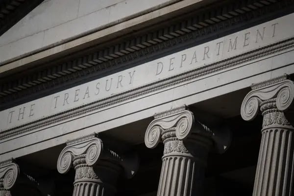 El Departamento del Tesoro de EEUU en Washington, DC, EEUU, el miércoles 9 de noviembre de 2022. Fotógrafo: Graeme Sloan/Bloomberg