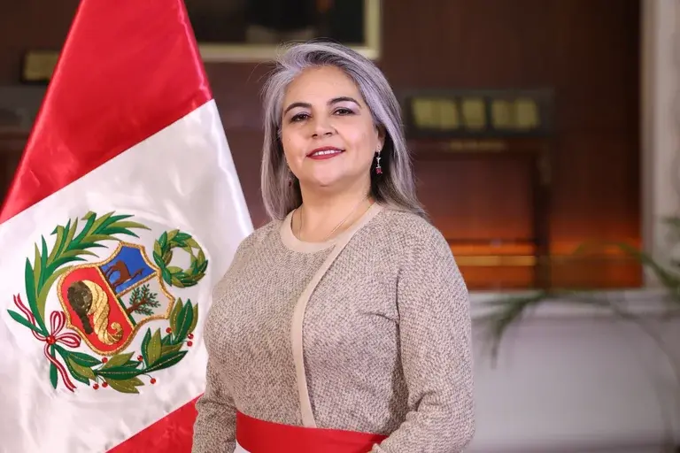 Alessandra Herrera Jara, actual ministra de Energía y Minas del Perúdfd