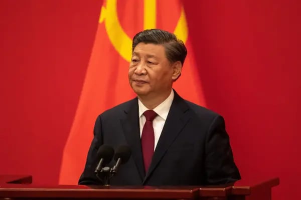 Xi Jinping. Fuente: Bloomberg