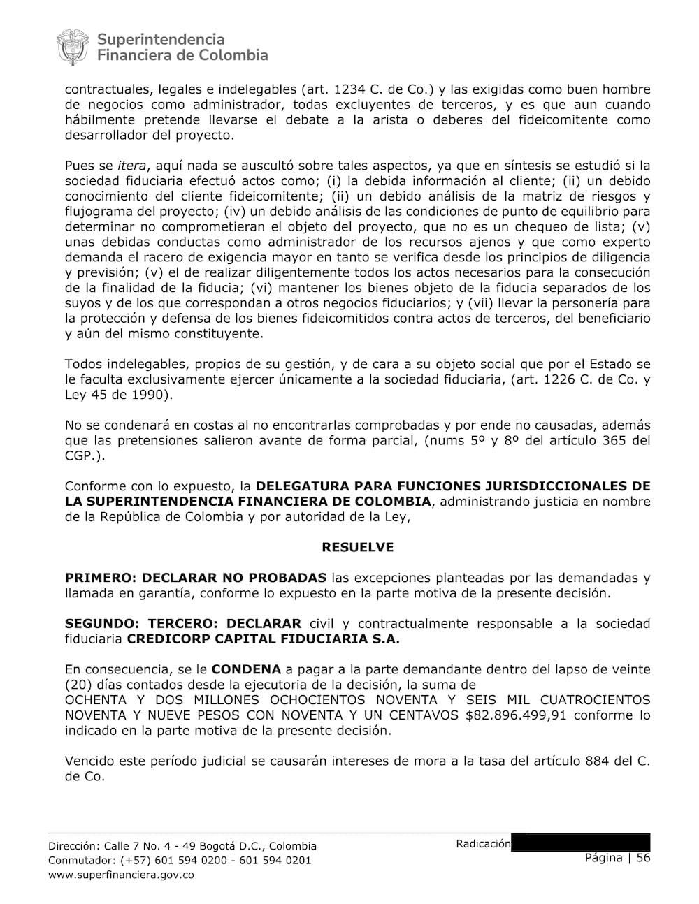 Sentencia 2 Sentencia 2