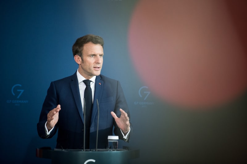 El presidente francés Emmanuel Macron El presidente francés Emmanuel Macron