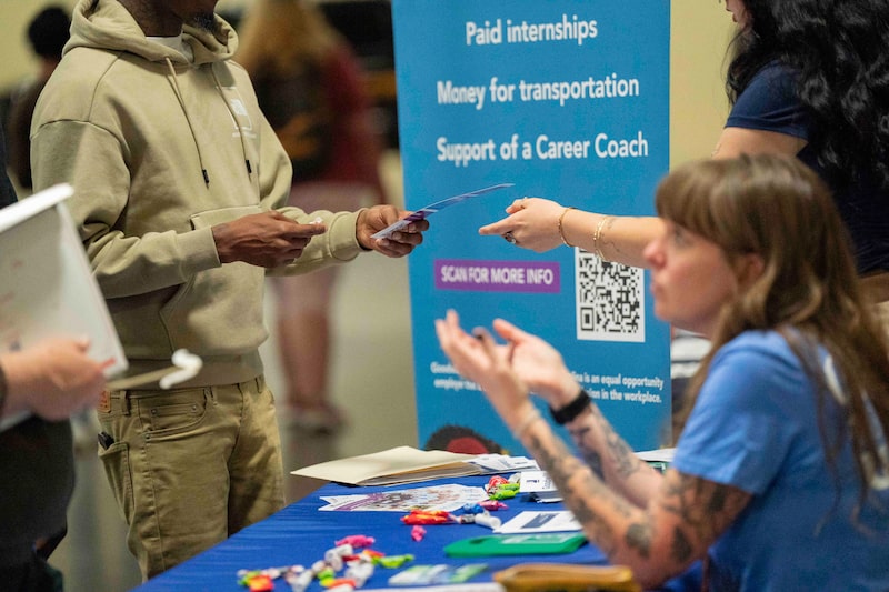 Job Seekers At The WNC Career Expo Job Seekers At The WNC Career Expo