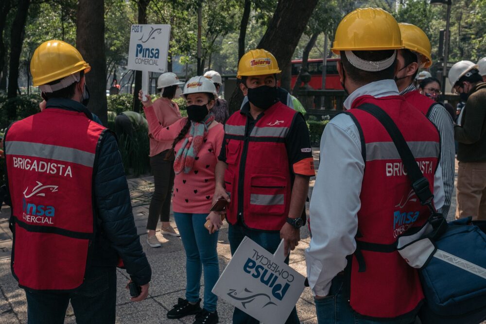 Ciudad de México realiza simulacro de sismo en 2021 Ciudad de México realiza simulacro de sismo en 2021
