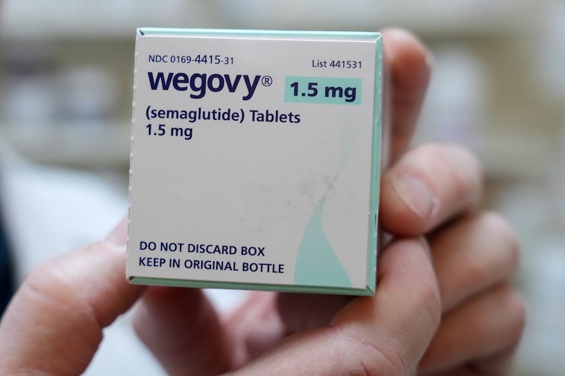 Una caja de pastillas Wegovy. Fotógrafo: George Frey/Bloomberg. Una caja de pastillas Wegovy. Fotógrafo: George Frey/Bloomberg.