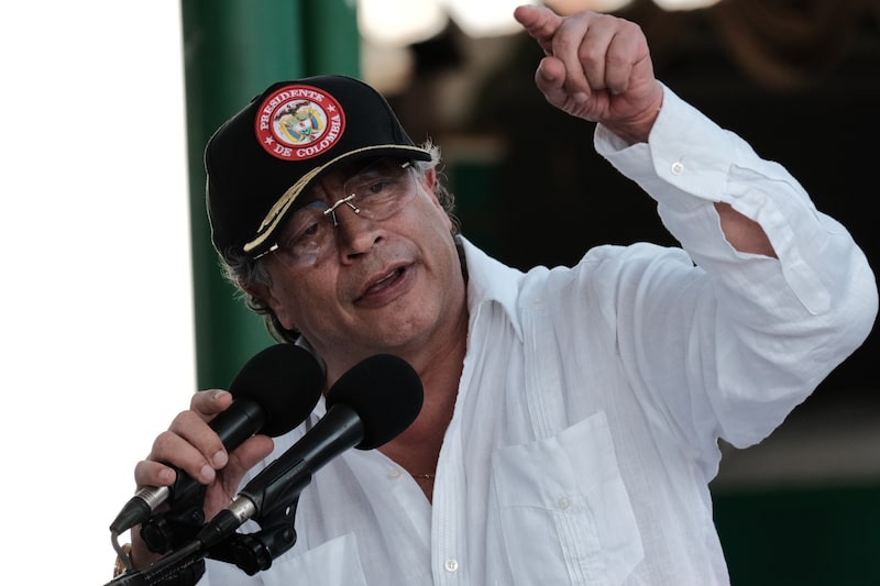 Gustavo Petro. Fotógrafo: Ferley Ospina/Bloomberg. Gustavo Petro. Fotógrafo: Ferley Ospina/Bloomberg.