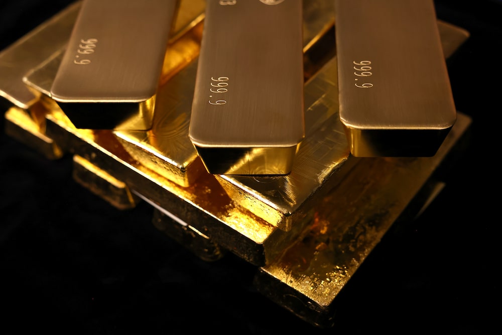 Se pueden ver lingotes de oro en el interior de la refinería de metales preciosos de Italpreziosi SpA en Arezzo. Se pueden ver lingotes de oro en el interior de la refinería de metales preciosos de Italpreziosi SpA en Arezzo.