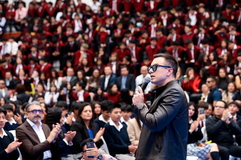 Videos: qué pasó en la visita de Daniel Noboa a El Tambo, en Cañar Videos: qué pasó en la visita de Daniel Noboa a El Tambo, en Cañar