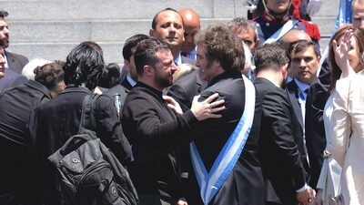 Zelenskiy se reúne com líderes sul-americanos em meio à posse de Milei na Argentina Zelenskiy se reúne com líderes sul-americanos em meio à posse de Milei na Argentina