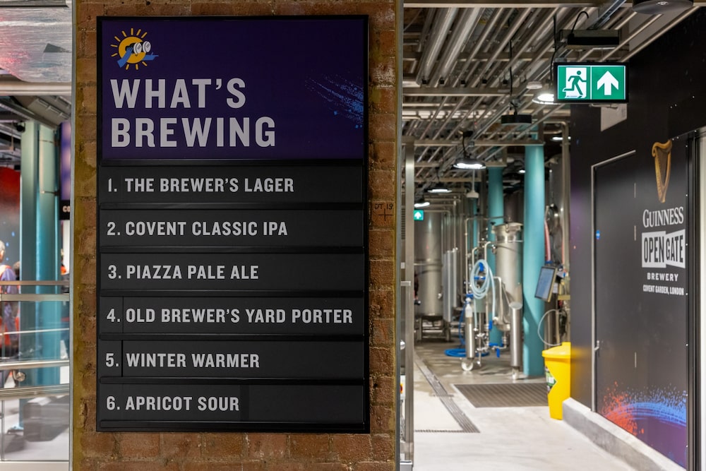 Lista de cervejas em produção na Guinness Open Gate Brewery, em Londres, em 8 de dezembro. (Foto: Betty Laura Zapata/Bloomberg) Lista de cervejas em produção na Guinness Open Gate Brewery, em Londres, em 8 de dezembro. (Foto: Betty Laura Zapata/Bloomberg)