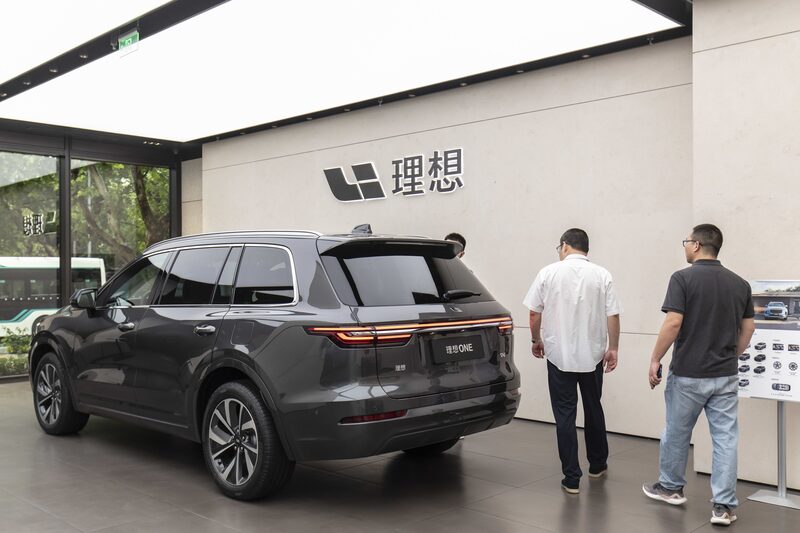 Modelo Li One: mercado automotivo da China passa por guerra de preços sem precedentes (Qilai Shen/Bloomberg) Modelo Li One: mercado automotivo da China passa por guerra de preços sem precedentes (Qilai Shen/Bloomberg)