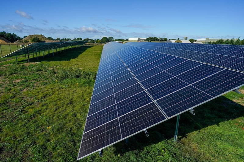 Granja solar en el Reino Unido Granja solar en el Reino Unido