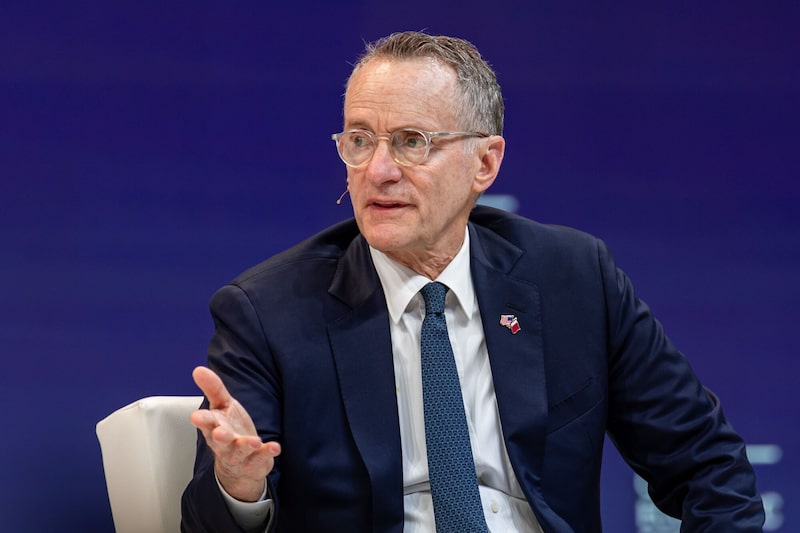 Howard Marks, cofundador de Oaktree Capital Group, en el Foro Económico de Qatar (QEF) en Doha, Qatar, el miércoles 21 de mayo de 2025. Howard Marks, cofundador de Oaktree Capital Group, en el Foro Económico de Qatar (QEF) en Doha, Qatar, el miércoles 21 de mayo de 2025.