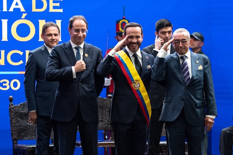 Abelardo De la Espriella y Jose Manuel Restrepo, presidente y vicepresidente de Colombia Abelardo De la Espriella y Jose Manuel Restrepo, presidente y vicepresidente de Colombia