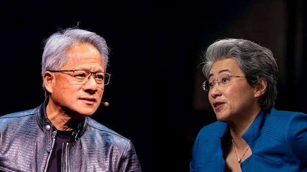 Nvidia vs. AMD: en la disputa del mercado de chips de IA, estos dos CEO son las estrellas Nvidia vs. AMD: en la disputa del mercado de chips de IA, estos dos CEO son las estrellas