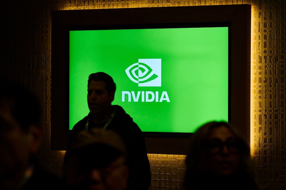Señalización antes del evento Nvidia Live en CES 2026 en Las Vegas, Nevada. Señalización antes del evento Nvidia Live en CES 2026 en Las Vegas, Nevada.