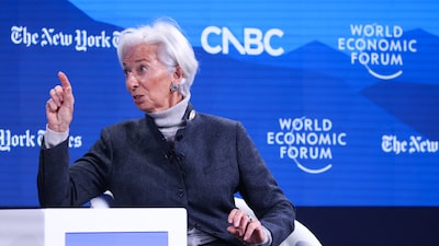 Lagarde, del BCE, abandona cena en Davos tras críticas de Lutnick a Europa Lagarde, del BCE, abandona cena en Davos tras críticas de Lutnick a Europa