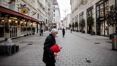 Áustria deve encerrar lockdown no domingo, mas com restrições para não vacinados Áustria deve encerrar lockdown no domingo, mas com restrições para não vacinados