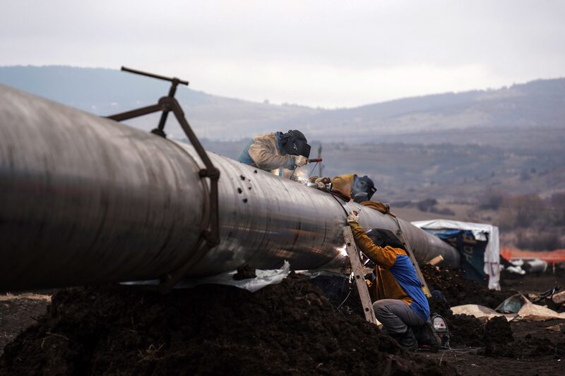 La construcción de un gasoducto en Europa La construcción de un gasoducto en Europa