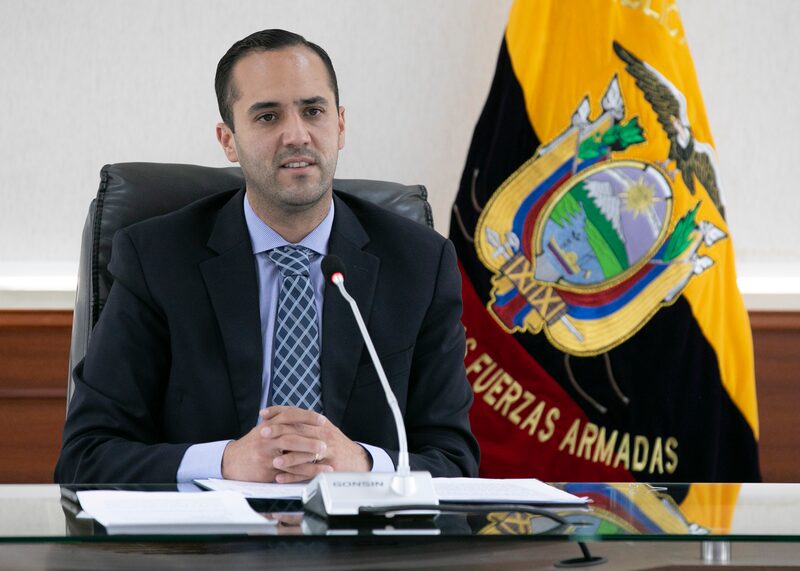 El canciller de Ecuador, Juan Carlos Holguín. El canciller de Ecuador, Juan Carlos Holguín.