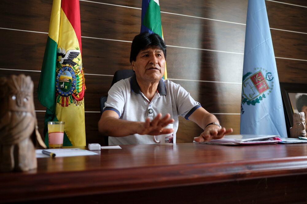 Ex-presidente Evo Morales busca voltar ao poder (Manuel Seoane/Bloomberg) Ex-presidente Evo Morales busca voltar ao poder (Manuel Seoane/Bloomberg)