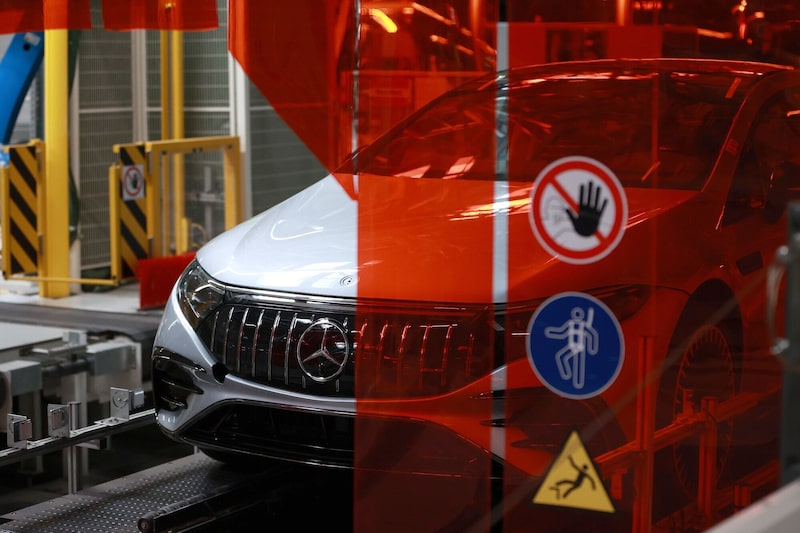 El fabricante de automóviles de lujo se encuentra entre las empresas más expuestas a los aranceles. El fabricante de automóviles de lujo se encuentra entre las empresas más expuestas a los aranceles.