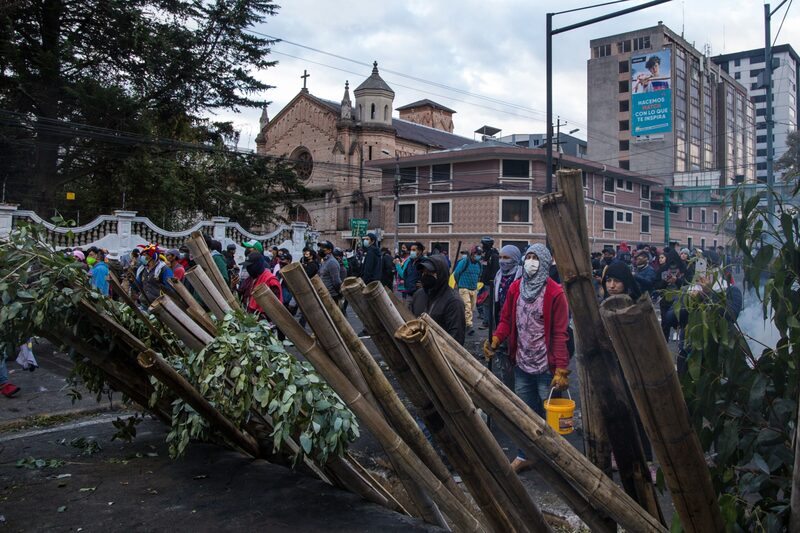 Foto referencia de las protestas que se iniciaron el 13 de junio. Foto referencia de las protestas que se iniciaron el 13 de junio.