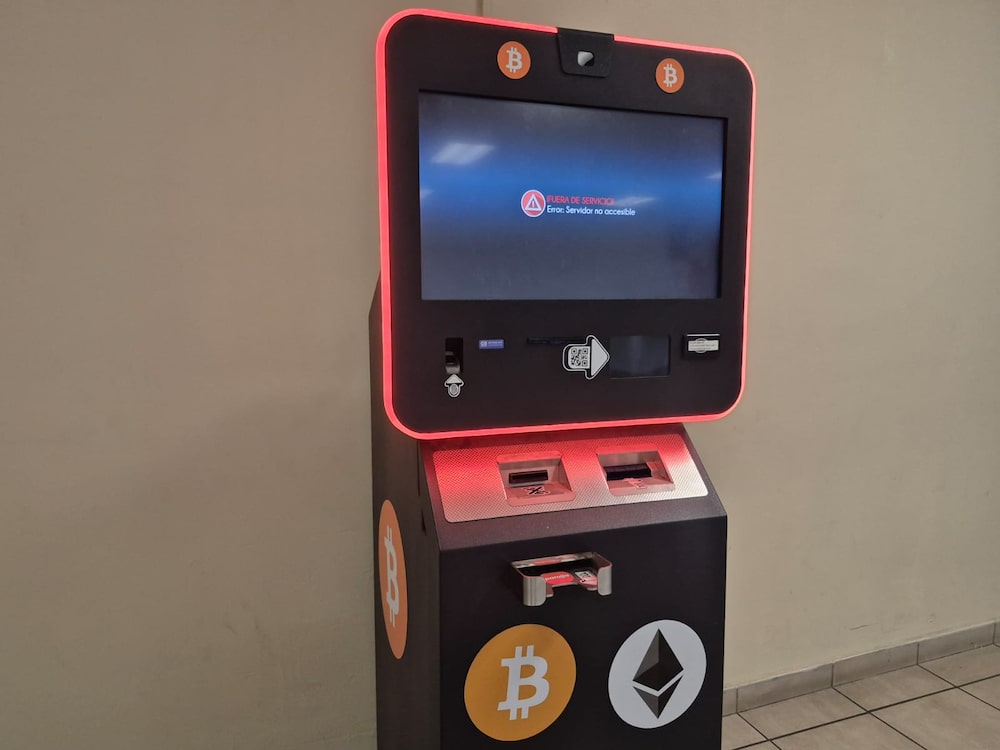 Cajero de bitcoin. Cajero de bitcoin.
