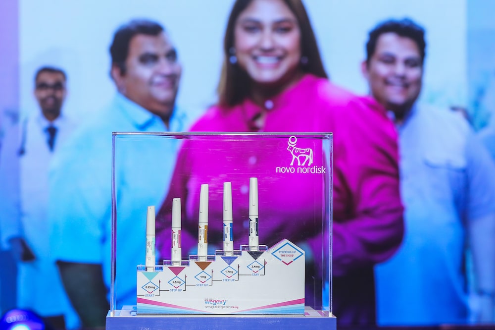 Novo Starts Sale of Weight-Loss Drug Wegovy in Obesity-Hit India Novo Starts Sale of Weight-Loss Drug Wegovy in Obesity-Hit India