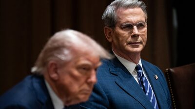 Scott Bessent ganha força como sucessor de Powell no comando do Fed, dizem fontes Scott Bessent ganha força como sucessor de Powell no comando do Fed, dizem fontes