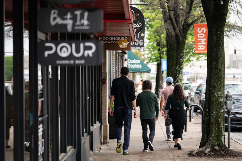 Compradores en Little Rock, Arkansas. Foto: Al Drago/Bloomberg Compradores en Little Rock, Arkansas. Foto: Al Drago/Bloomberg
