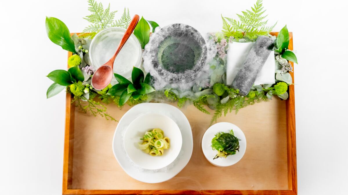 Pasta e Fagioli servidos frios e refrescantes no Evvai