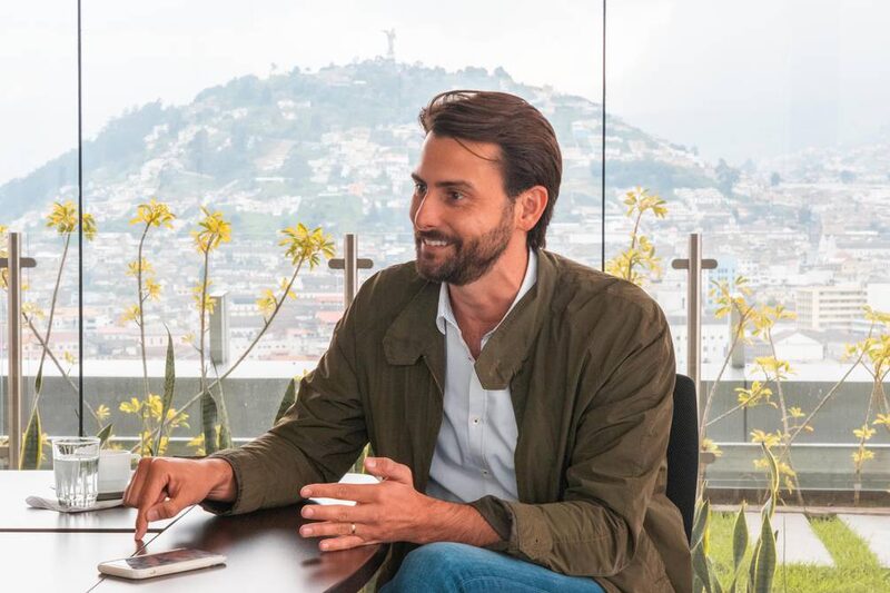 Niels Olsen, ministro de turismo de Ecuador Niels Olsen, ministro de turismo de Ecuador