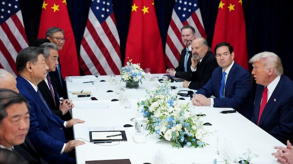 Trump y Xi concluyen reunión de 90 minutos con avances hacia acuerdos tras meses de tensión Trump y Xi concluyen reunión de 90 minutos con avances hacia acuerdos tras meses de tensión