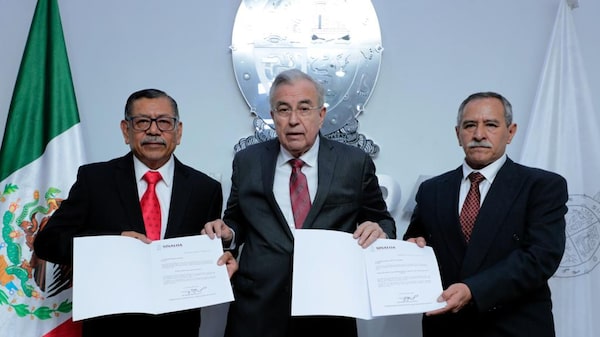 Detienen en Arizona a exsecretario de Seguridad de Sinaloa acusado por EE.UU. de narcotráfico Detienen en Arizona a exsecretario de Seguridad de Sinaloa acusado por EE.UU. de narcotráfico