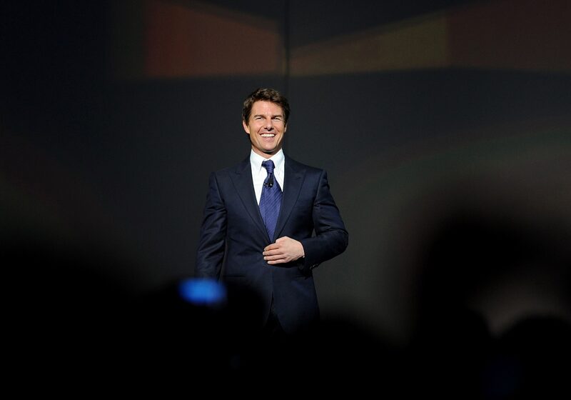 El actor Tom Cruise habla sobre sostenibilidad durante la reunión de accionista de Wal-Mart Stores Inc. en Fayetteville, Arkansas, EE. UU., en el 2013. El actor Tom Cruise habla sobre sostenibilidad durante la reunión de accionista de Wal-Mart Stores Inc. en Fayetteville, Arkansas, EE. UU., en el 2013.