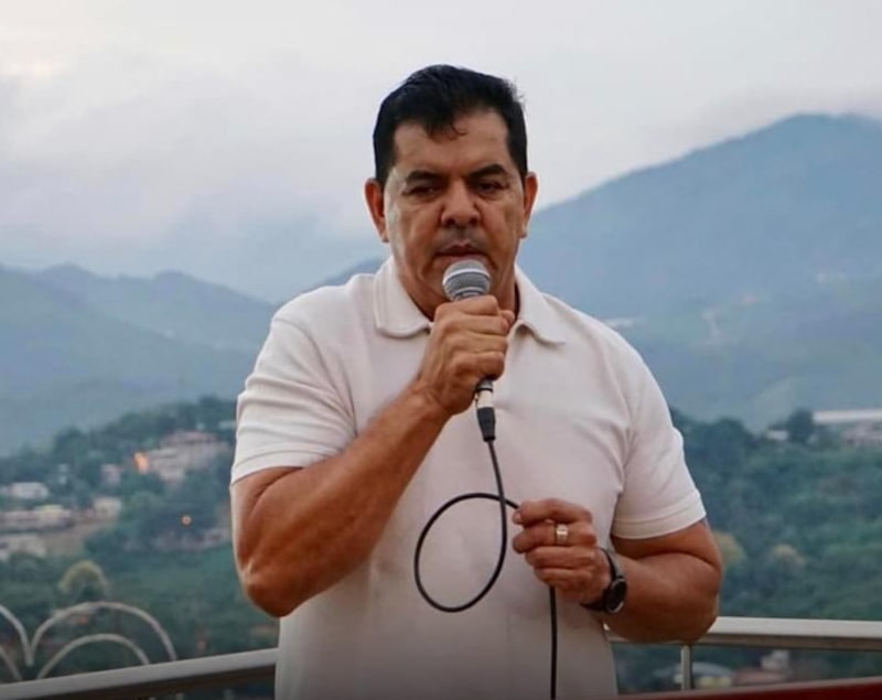 Jorge Maldonado, alcalde de Portovelo Jorge Maldonado, alcalde de Portovelo