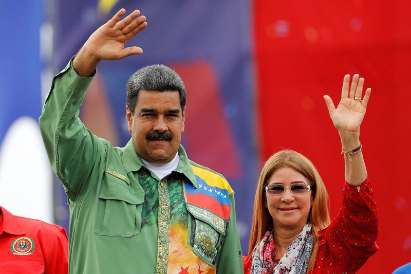 Nicolás Maduro y su esposa, Cilia Flores Nicolás Maduro y su esposa, Cilia Flores