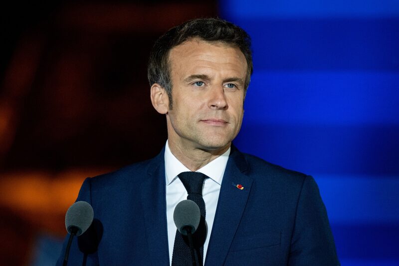 El presidente de Francia, Emmanuel Macron El presidente de Francia, Emmanuel Macron